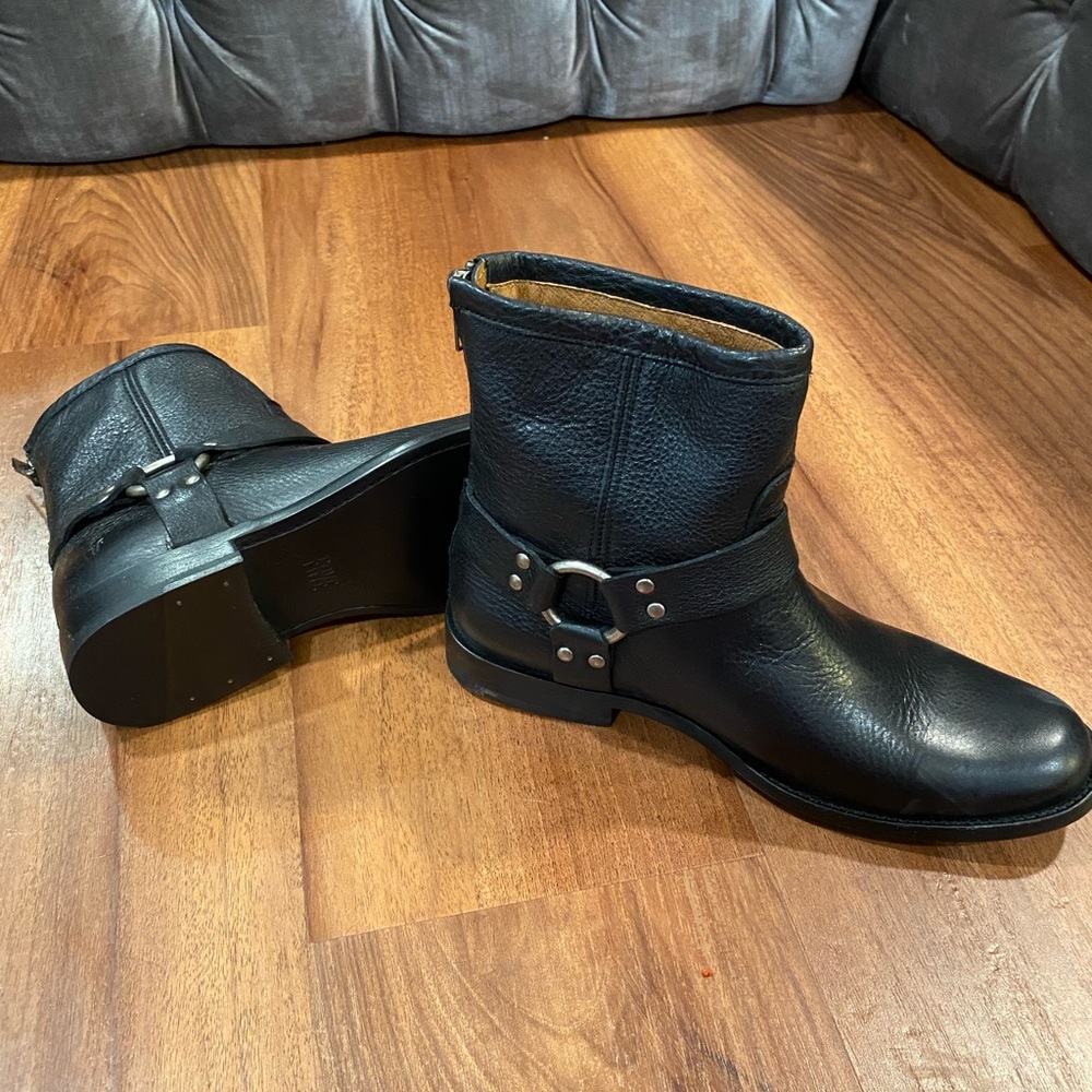 Brand New!  Frye bikers boots.